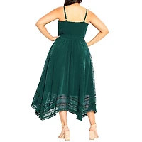 City Chic Plus Flirty Nature Dress