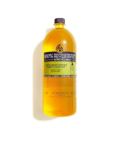 L'Occitane Shea Verbena Hand & Body Liquid Soap Refill 16.90 fl oz