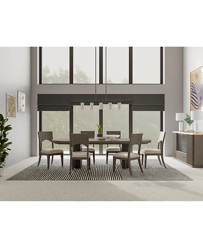 Frandlyn 7pc Dining Set (Table + 6 Side Chairs)