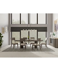 Frandlyn 7pc Dining Set (Table + 6 Side Chairs)