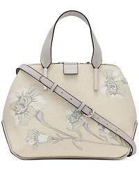 Calvin Klein Audrey Floral Signature Convertible Satchel