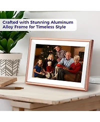 Elime 10.1" WiFi Frameo Digital Picture Frame - Auto Rotate - Free Unlimited Storage