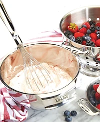 All-Clad Stainless Steel 3 Piece Mixing Bowl Set