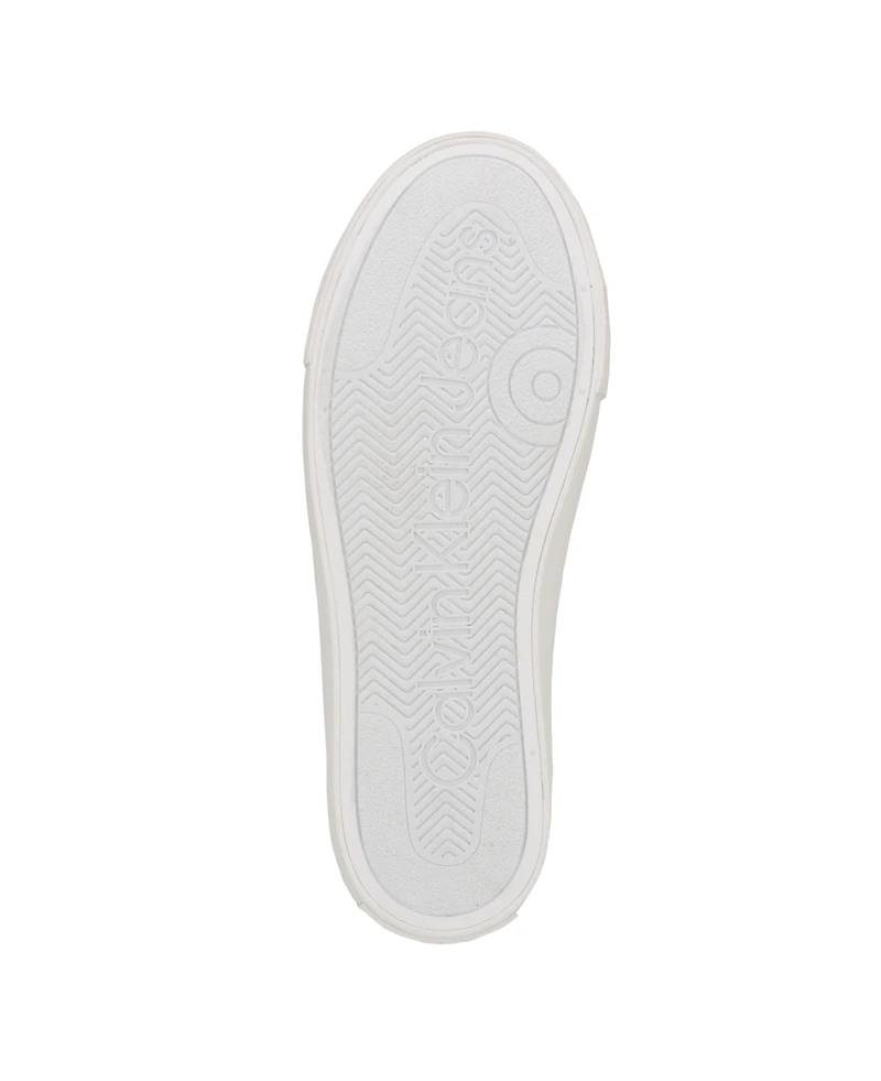 Calvin Klein Women's Charli Round Toe Casual Lace-Up Sneakers