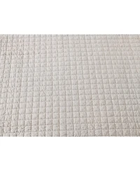 MarCielo 100% Cotton Quilted Throw Blanket 50"x 60"