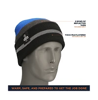 RefrigiWear Men's ChillBreaker Cap - Insulated Headwear for Extreme Cold Protection