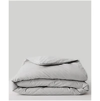 Organic Cotton Cool-Air Percale Duvet Cover - Full/Queen