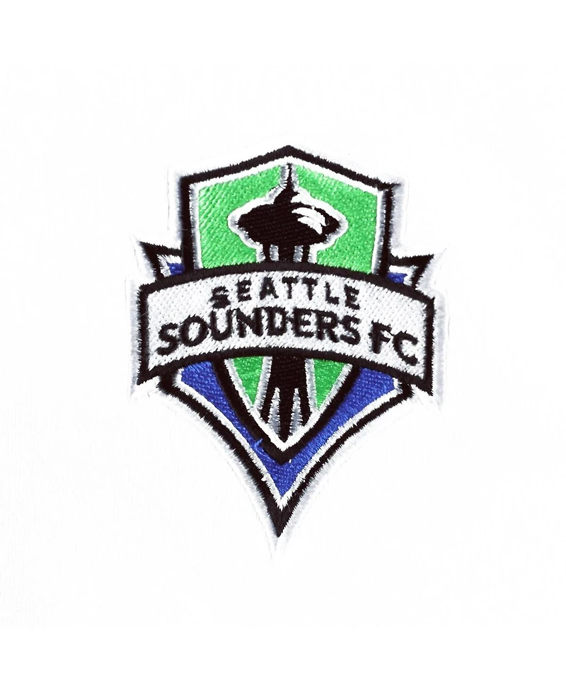 Men's Blue Seattle Sounders Fc Logo Pullover Sweatshirt