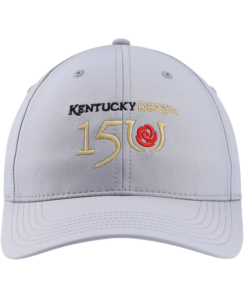 Men's Ahead Gray Kentucky Derby 150 Frio Adjustable Hat