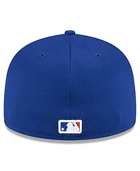 Men's New Era White New York Mets 2024 Batting Practice 59FIFTY Fitted Hat