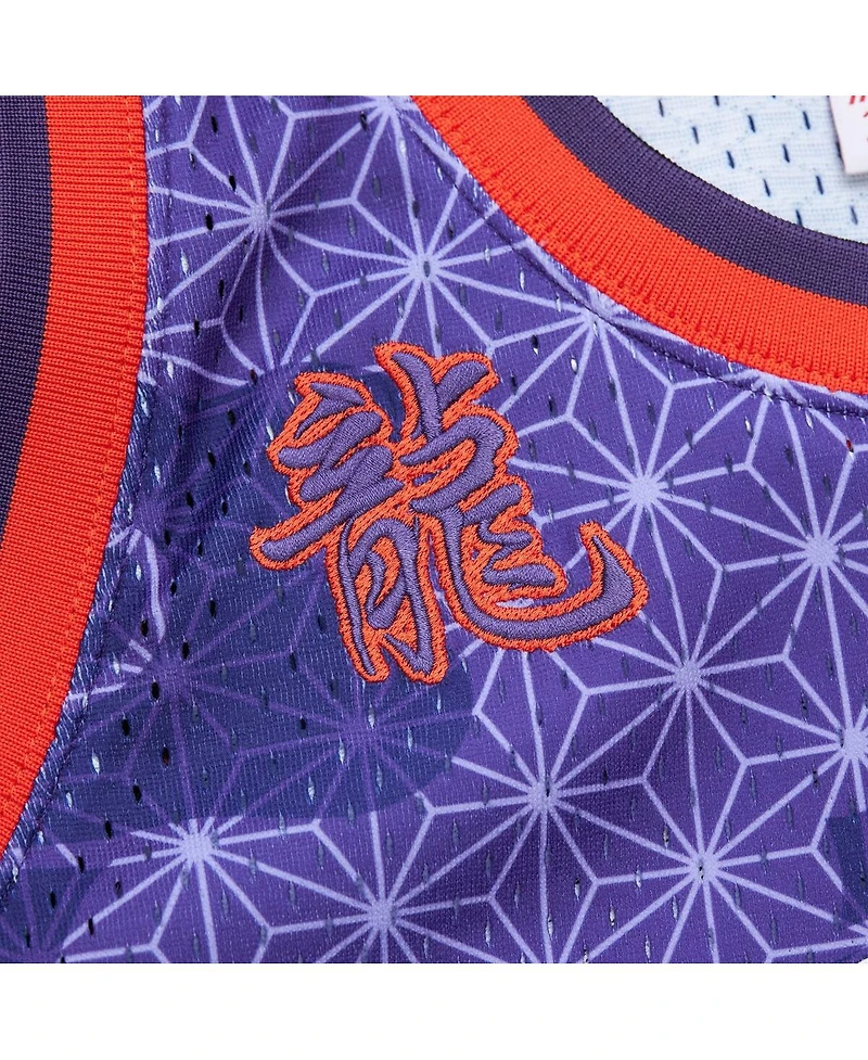 Men's Mitchell & Ness Steve Nash Purple Phoenix Suns 1996/97 Hardwood Classics Asian Heritage 6.0 Swingman Throwback Player Jersey