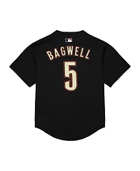 Men's Mitchell & Ness Jeff Bagwell Black Houston Astros Cooperstown Mesh Batting Practice Jersey