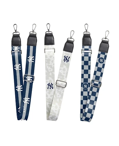 New York Yankees 3-Pack Bag Strap Set