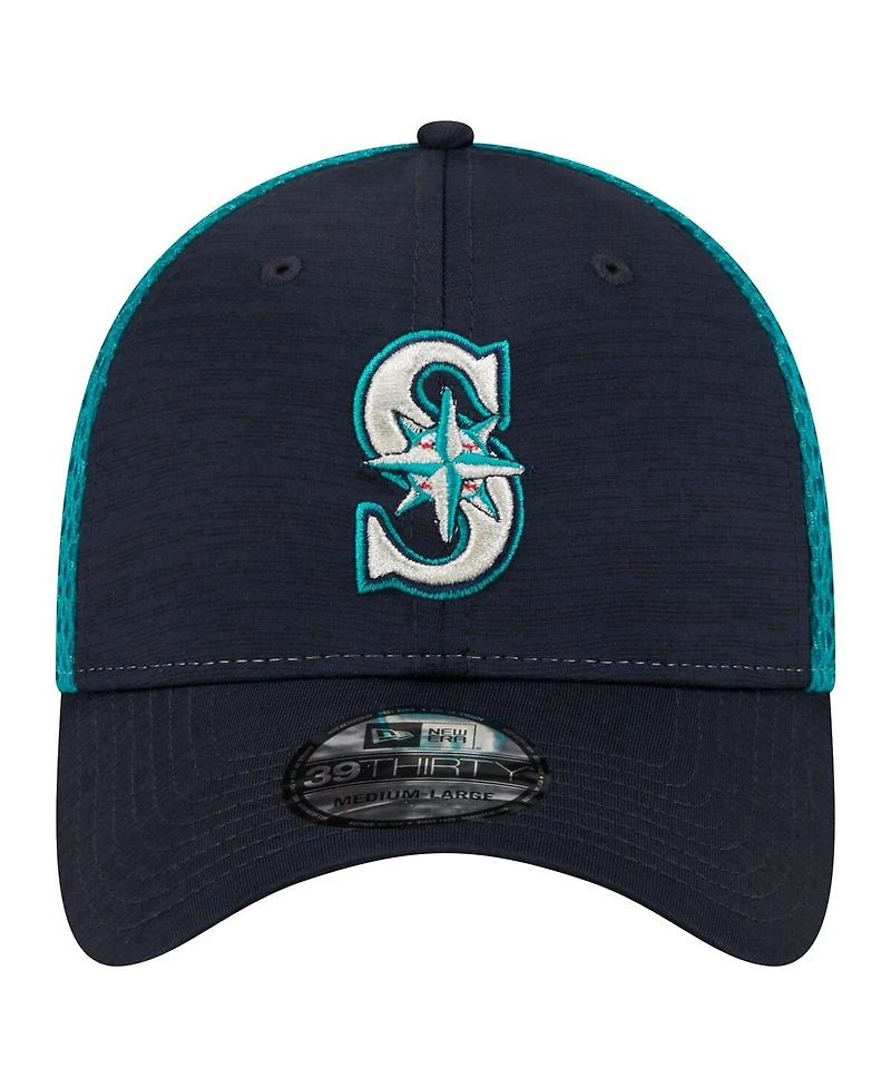 Men's New Era Navy Seattle Mariners Neo 39THIRTY Flex Hat