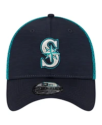Men's New Era Navy Seattle Mariners Neo 39THIRTY Flex Hat