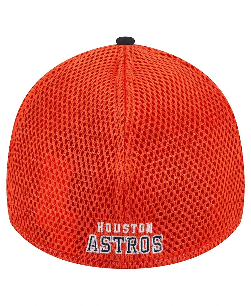 Men's New Era Navy Houston Astros Neo 39THIRTY Flex Hat