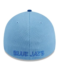 Men's New Era Light Blue Toronto Jays 2024 Batting Practice 39THIRTY Flex Hat