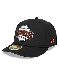 Men's New Era Black San Francisco Giants 2024 Batting Practice Low Profile 59FIFTY Fitted Hat