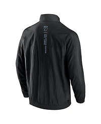 Men's Fanatics Black Colorado Rapids Header Raglan Full-Zip Jacket