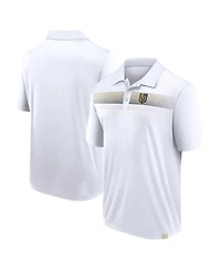 Men's Fanatics White Vegas Golden Knights Victory For Us Interlock Polo Shirt