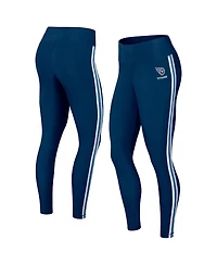 Women's Wear by Erin Andrews Navy Tennessee Titans Color Block Leggings