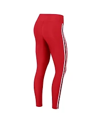 Women's Wear by Erin Andrews Red Tampa Bay Buccaneers Color Block Leggings