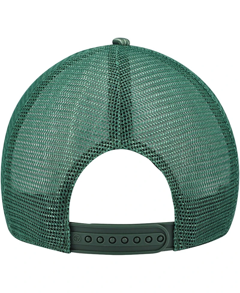 Men's '47 Brand Green Michigan State Spartans Tropicalia Hitch Adjustable Hat