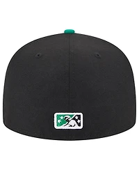 Men's New Era Black Dayton Dragons Theme Nights Gem City 59FIFTY Fitted Hat