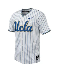 Men's Nike White Ucla Bruins Pinstripe Replica Baseball Jersey