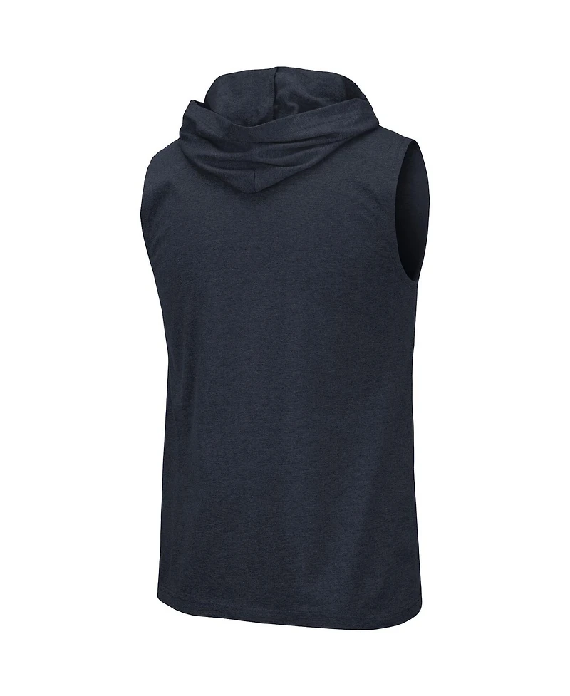 Men's Colosseum Navy Kentucky Wildcats Oht Military-Inspired Appreciation Americana Hoodie Sleeveless T-shirt