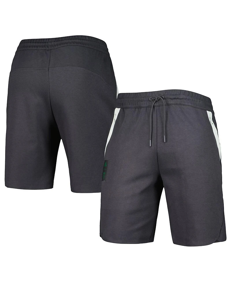 Men's adidas Black Portland Timbers 2023 Player Travel Shorts