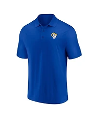 Men's Fanatics Royal Los Angeles Rams Component Polo Shirt