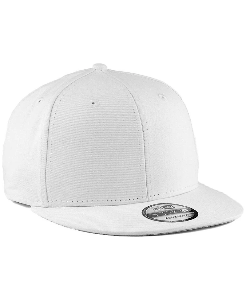 Men's New Era White Custom 9FIFTY Adjustable Hat