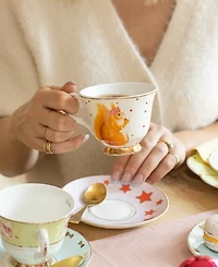 Yvonne Ellen Mouse and Squirrel Cup and Saucer, Set of 2