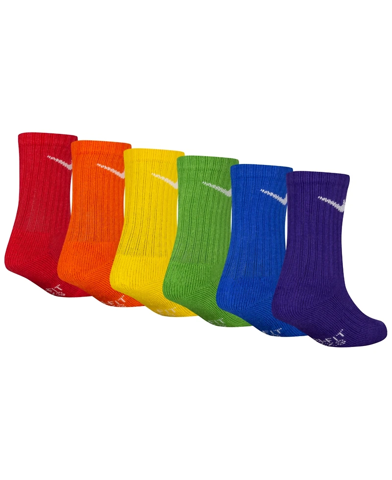 Nike Little Kids 6-Pk. Performance Crew Socks