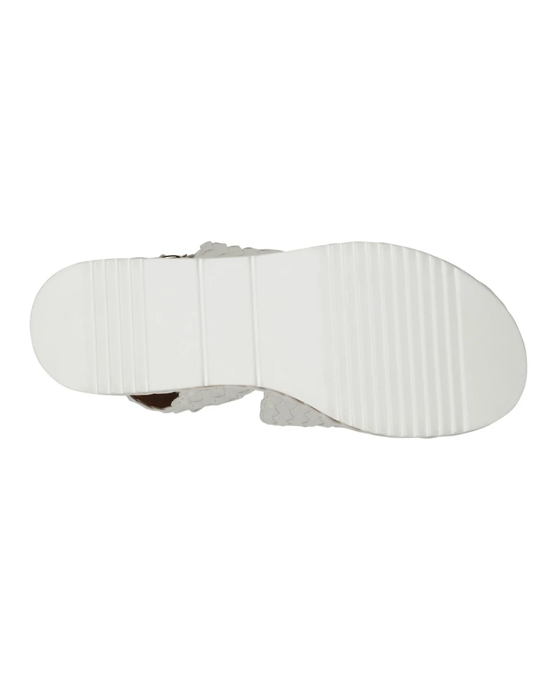 Gc Shoes Women's Gallante Double Band Slingback Platform Sandals