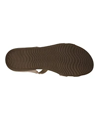 Gc Shoes Women's Alora Embellished Slide Flat Sandals