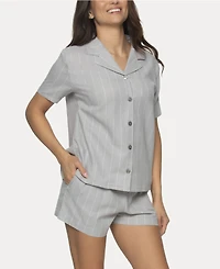Felina Women's Mirielle 2 Pc. Shorts Pajama Set