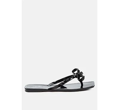 Retta Bow Thong Flats