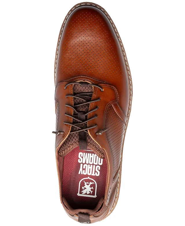Stacy Adams Men\'s Sync Slip-On Hybrid Dress Shoes Cognac US 8.5 EU 41.5 Men main image 4