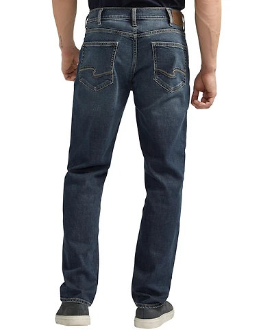 Silver Jeans Co. Men's Eddie Athletic Fit Tapered Leg Jeans