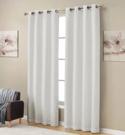 Camden Fashion 100 Blackout 2 Layer Winter Heat Blocking Thermal Insulated Energy Savings Window Curtain Drapery Grommet Panels For Office Bedroom Set Of 2