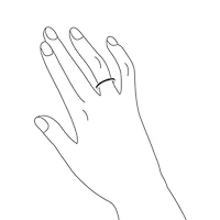 Bling Jewelry Cubic Zirconia Thin Stackable Cz Channel Set Eternity Band Ring .925 Sterling Silver 3MM