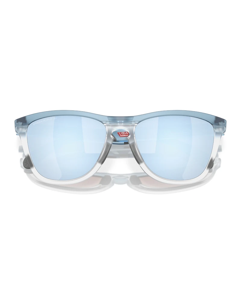 Oakley Unisex Polarized Sunglasses, Frogskins Range Low Bridge Fit Oo9284A