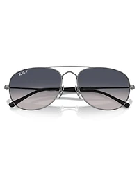 Ray-Ban Unisex Polarized Sunglasses, Bain Bridge Rb3735