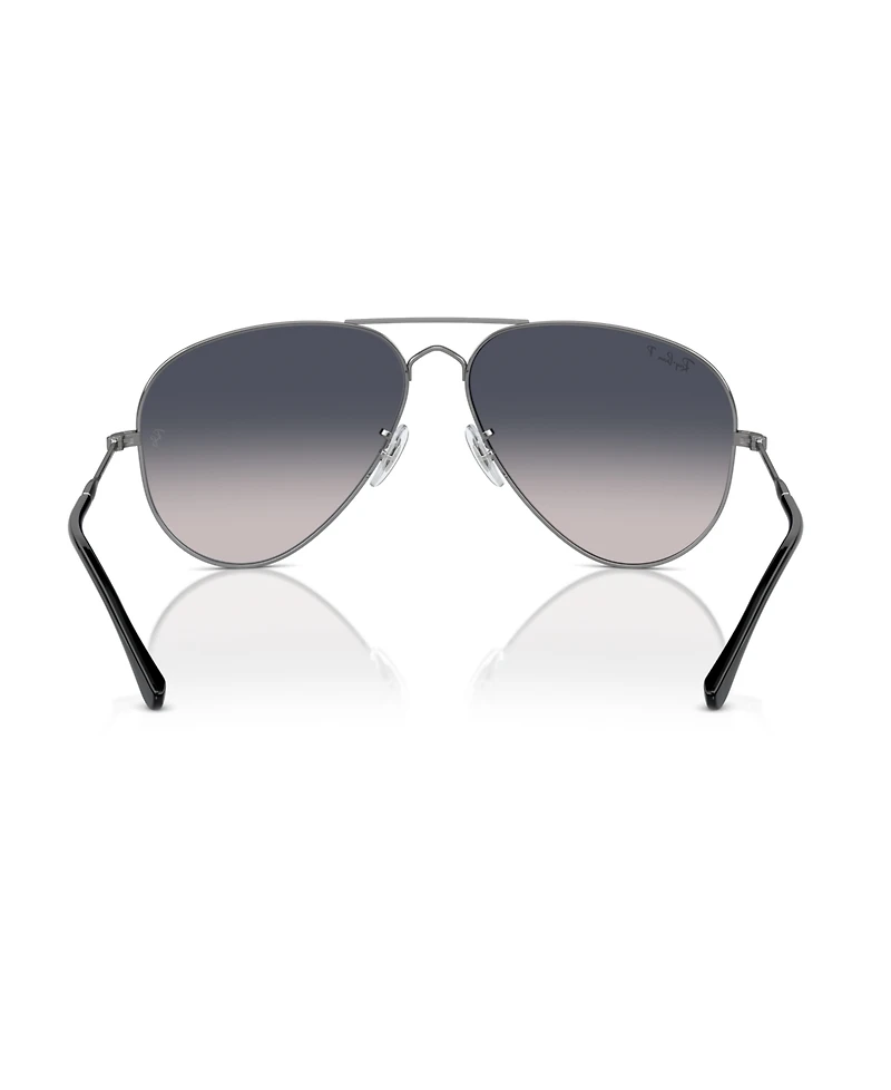 Ray-Ban Unisex Polarized Sunglasses, Old Aviator Rb3825
