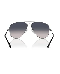 Ray-Ban Unisex Polarized Sunglasses, Old Aviator Rb3825