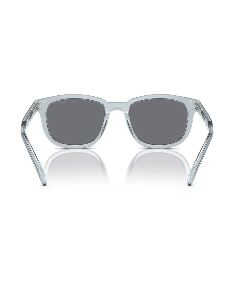 Prada Iconic Plaque Rectangular Men's Sunglasses