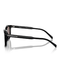 Prada Iconic Plaque Wayfarer Rectangle Men's Sunglasses, Pr A21S