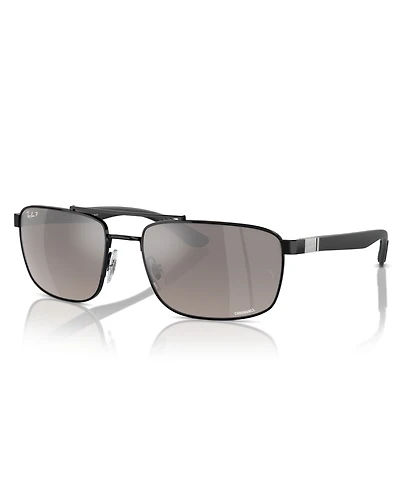 Ray-Ban Unisex Polarized Sunglasses, Rb3737 Chromance Rb3737Ch